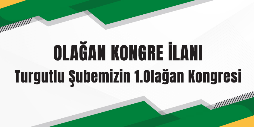 OLAĞAN KONGRE İLANI